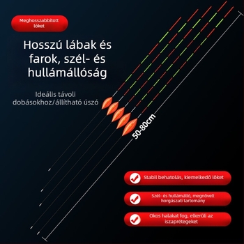 Linglong Supreme Kristályos farkú úszó – nagy érzékenységű sodrás nagyhalakhoz