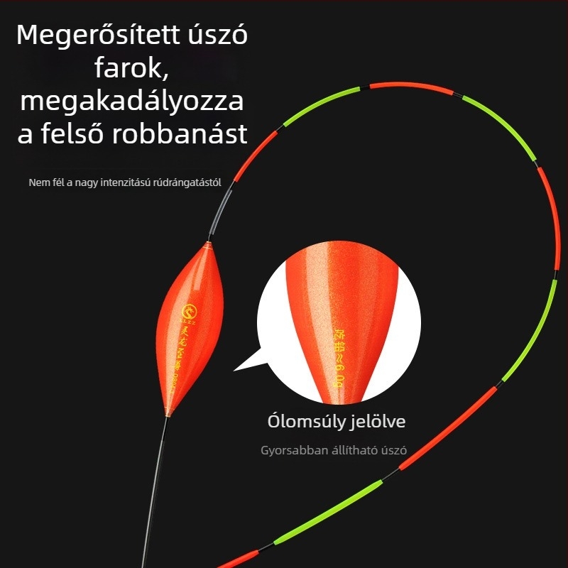 Linglong Supreme Kristályos farkú úszó – nagy érzékenységű sodrás nagyhalakhoz