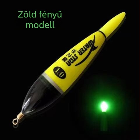 Hosszú dobásokhoz tervezett elektronikus világító úszó, csúszó, vastag testű a nagy halak számára