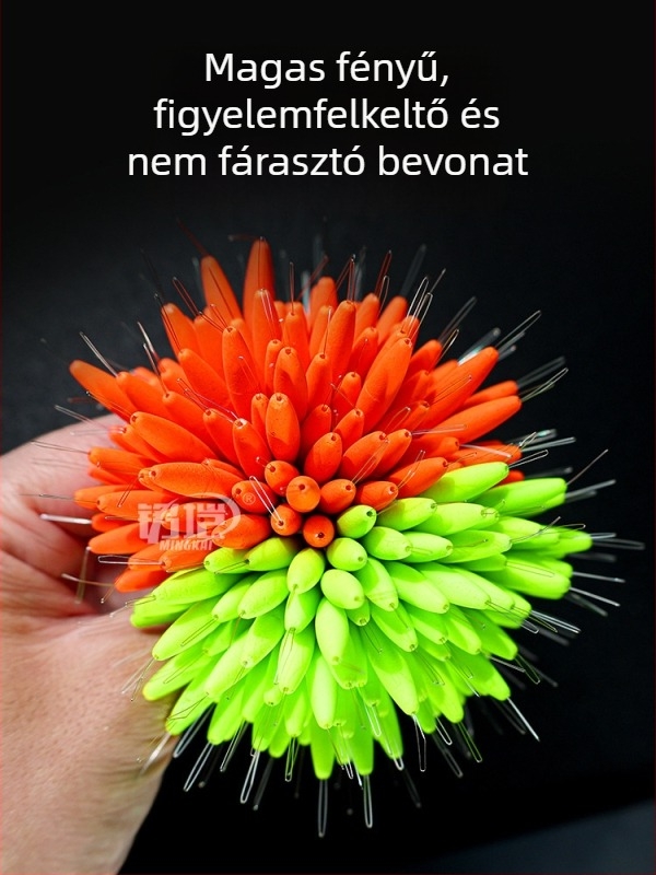 Olívabogyó alakú hétcsillagos sodró úszó, Mingqi, buborékanyag