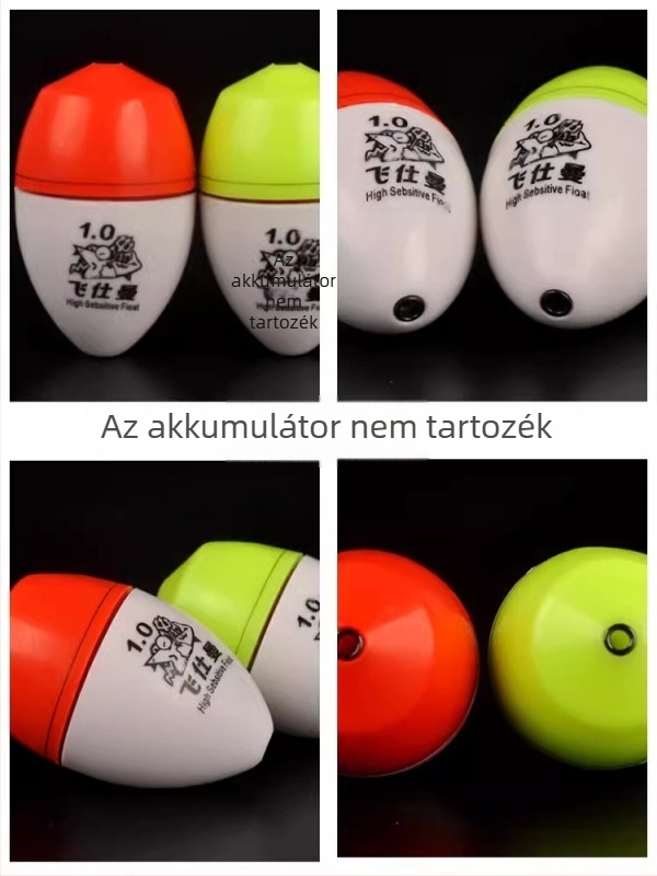 Elektronikus Apollo úszó horgász bója tengerre és édesvízre, hosszú dobás, ütközésgátló, éjszakai fény, csúszó úszó