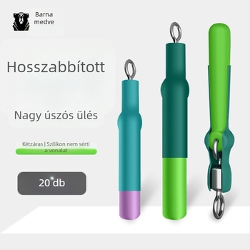 Szilikonból készült hosszított úszóülés, csúszó és forgó mechanizmussal, megerősített függőleges tartó nagy pontyokra