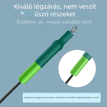 Szilikonból készült hosszított úszóülés, csúszó és forgó mechanizmussal, megerősített függőleges tartó nagy pontyokra