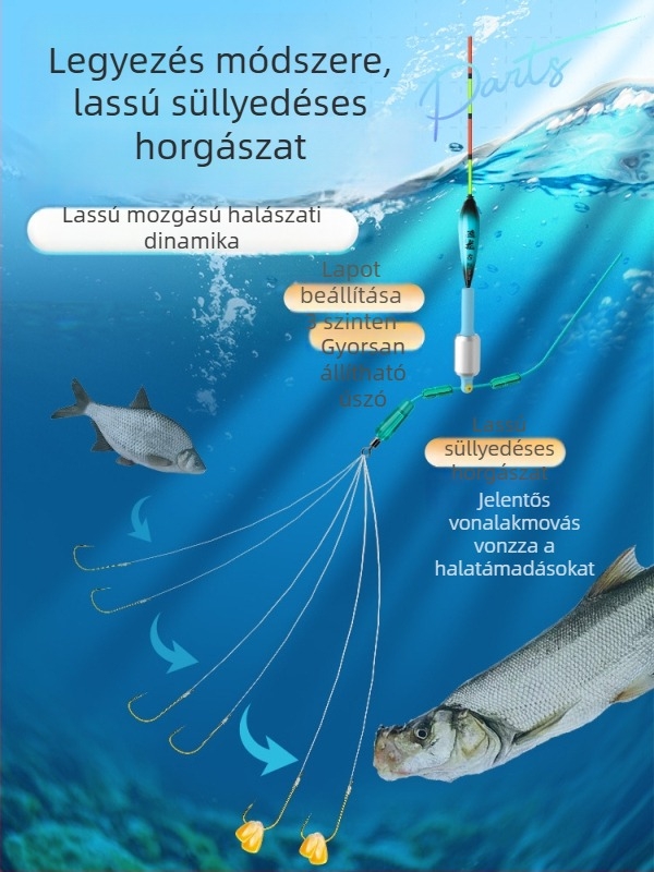 Katsuya FQPZ Beépített Ólom Úszó Ülés Horgászatra – Ultra Könnyű, Ólom Héj Vágott