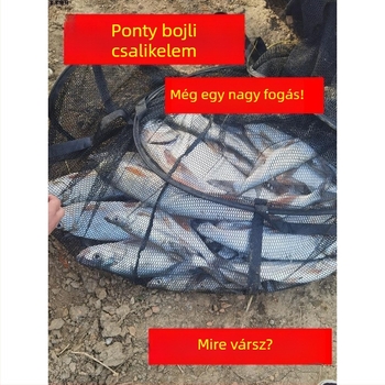 Vízben oldódó csaliháló halászathoz – Fix pontra tervezett hálós zacskó, Garlic Mudfish és kukorica (Márka: Other; Eredet: Kína; Anyag: Other)