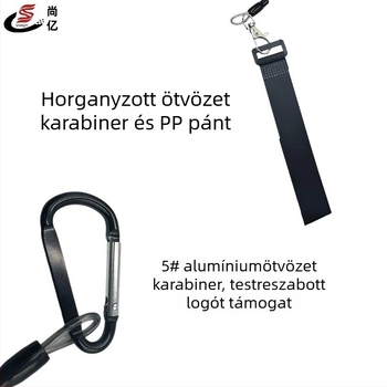Visszahúzható rugalmas horgász kötél raft felszereléshez, 304 rozsdamentes acélhuzalból, anti-vesztés, 3 m