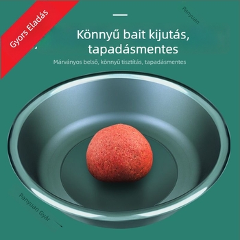 Három darabos etetőanyag-keverő tál készlet horgászathoz – előkészítés és tárolás