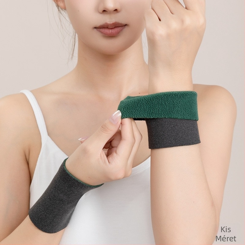 Velúr egyrészes csuklóvédő karvédő felnőtteknek – csuklóvédelmet nyújt, bármilyen mozgáshoz