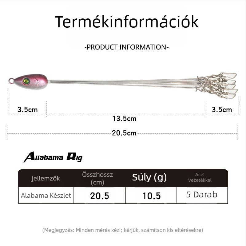 Jetfish Power öt darabos műcsali készlet horgászathoz — hamis/bionikus csalik, származás Weihai