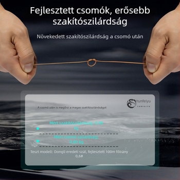 Fő damil horgászathoz — Clouds flying fish nejlon damil, szakítószilárdság 20 kg, 100 darabos doboz