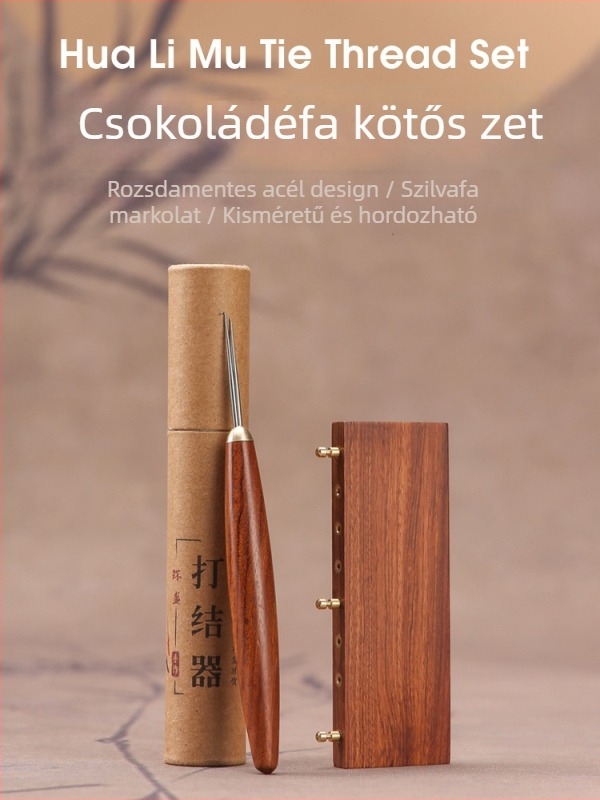 Horgász zsinór kötő eszközök készlet - Rosewood konstrukció - Huansheng márka