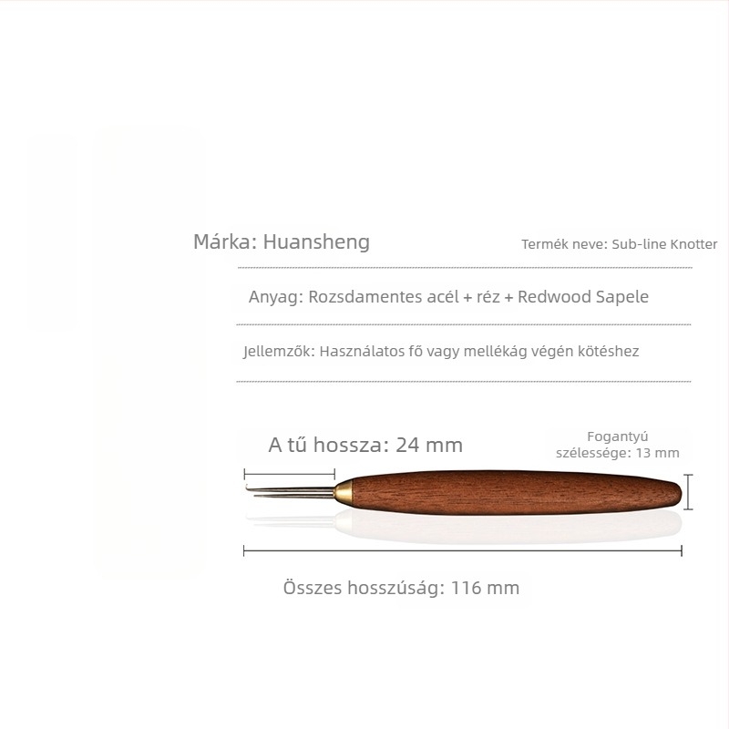 Horgász zsinór kötő eszközök készlet - Rosewood konstrukció - Huansheng márka