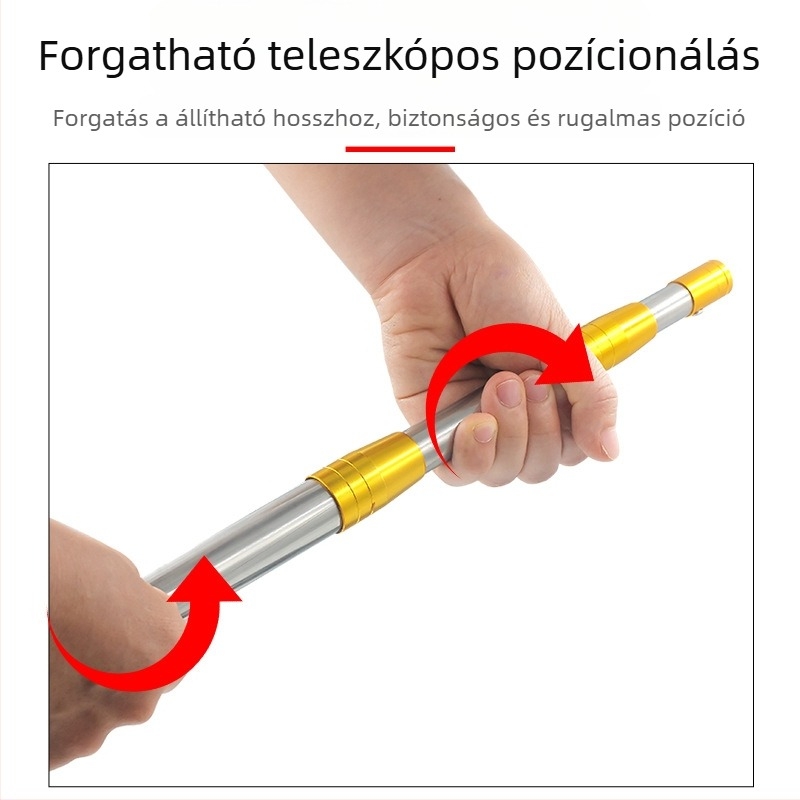 Rozsdamentes acélból készült horgászvilla fej – tüskés, multifunkcionális eszköz