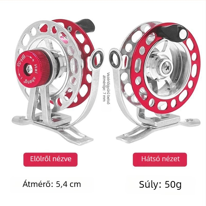 Beautifulou előre-fékezéses horgászorsó – Kína (Front wheel; Brand: Beautifulou; Origin: China; Category: Fishing reel)