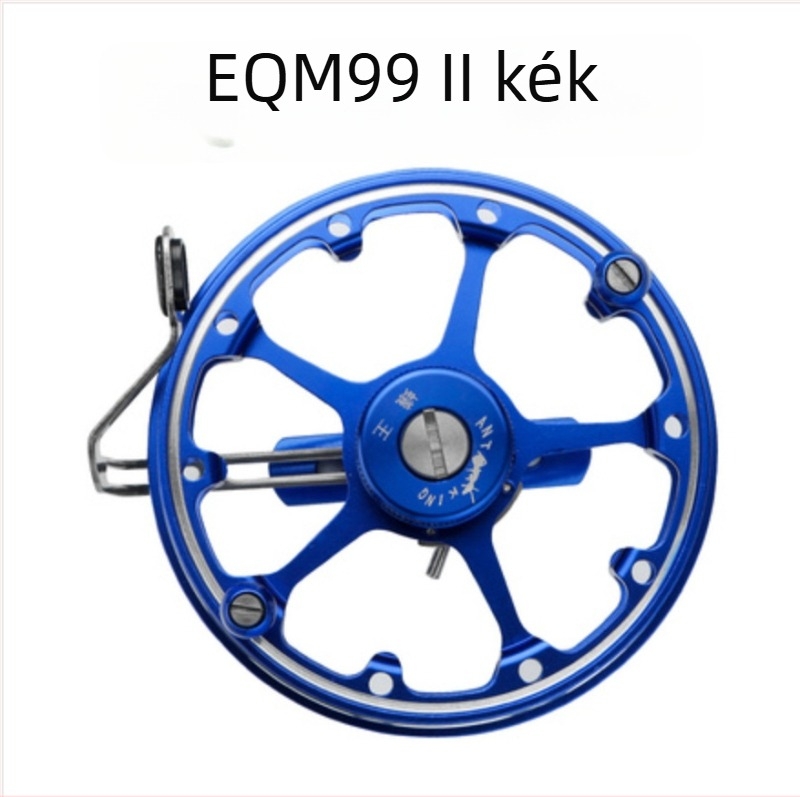 Horgászorsó, fémes kivitel, ultrakönnyű, előfék