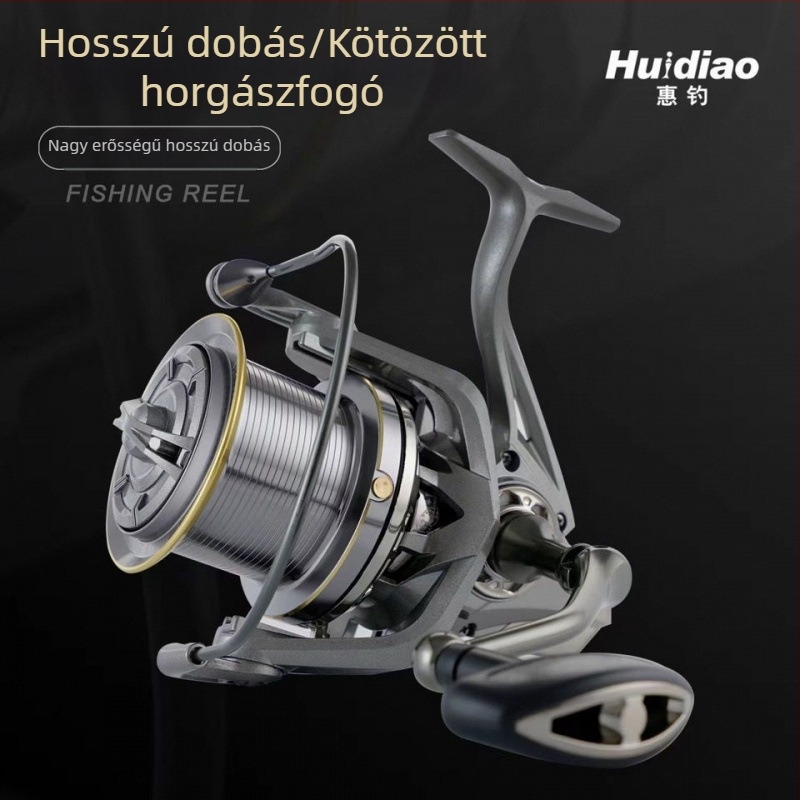 Hosszú dobású, hézag nélküli spinning orsó ferde szájszegéllyel, horgonyrúd és tengeri rúd, 10000-típusú vezetőcső szerkezet, teljes rozsdamentes acél