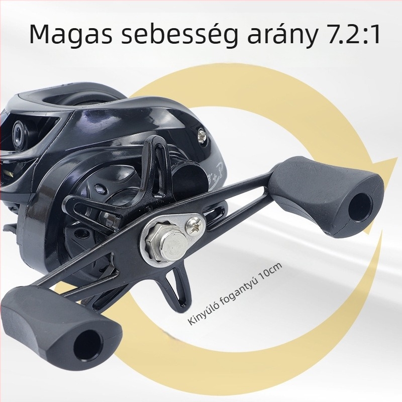 Horgászorsó, teljesen fém felépítés, hosszú távú dobás, dobozban 50 darab