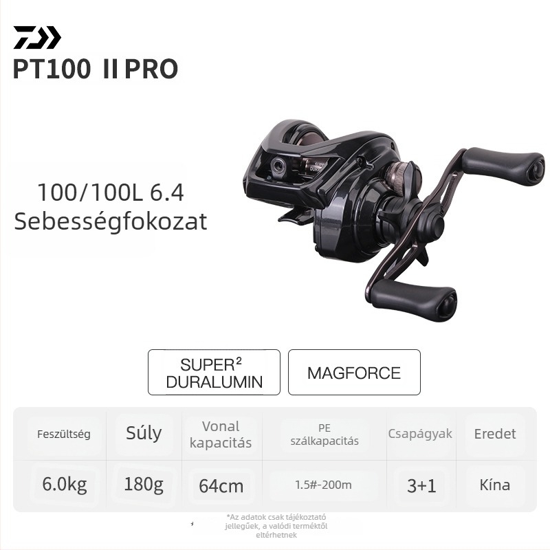 Daiwa Water Drop orsó - belépő szintű, általános célú, hosszú dobás, Thaiföldi eredet