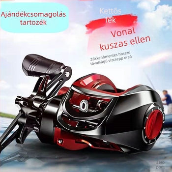 Kezdő horgászorsó, hosszú dobások, acélvonal ellenálló, raftos horgászat