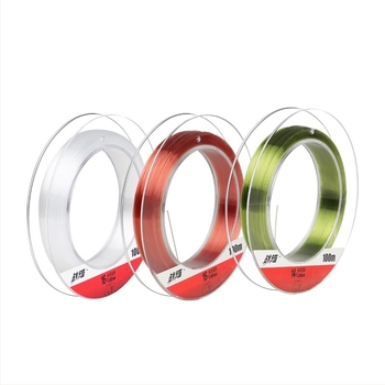 Nylon fő horgász zsinór nagyhalakhoz, nagy szakítószilárdság, 100–120 m
