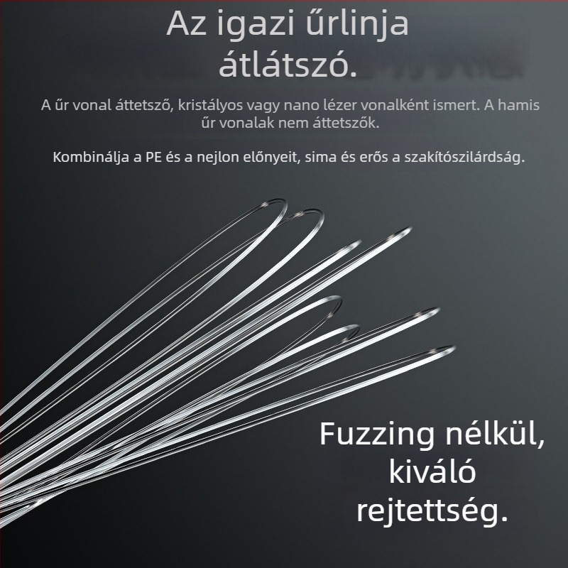 BKUMAN nejlon fő horgász damil, húzóerő 0,5–10 kg, csomagolás 100 darab/doboz, Kína