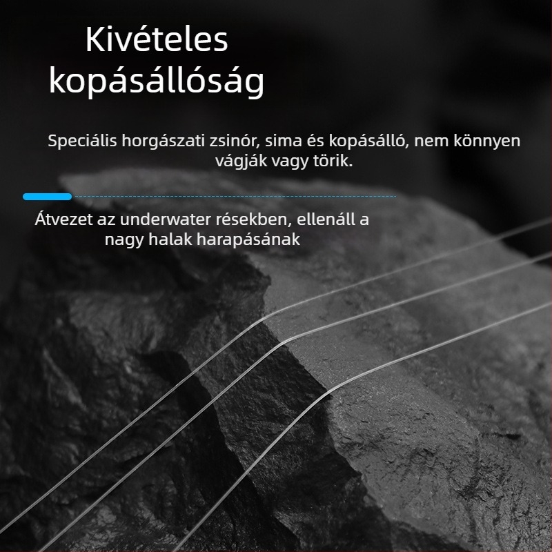 BKUMAN nejlon fő horgász damil, húzóerő 0,5–10 kg, csomagolás 100 darab/doboz, Kína