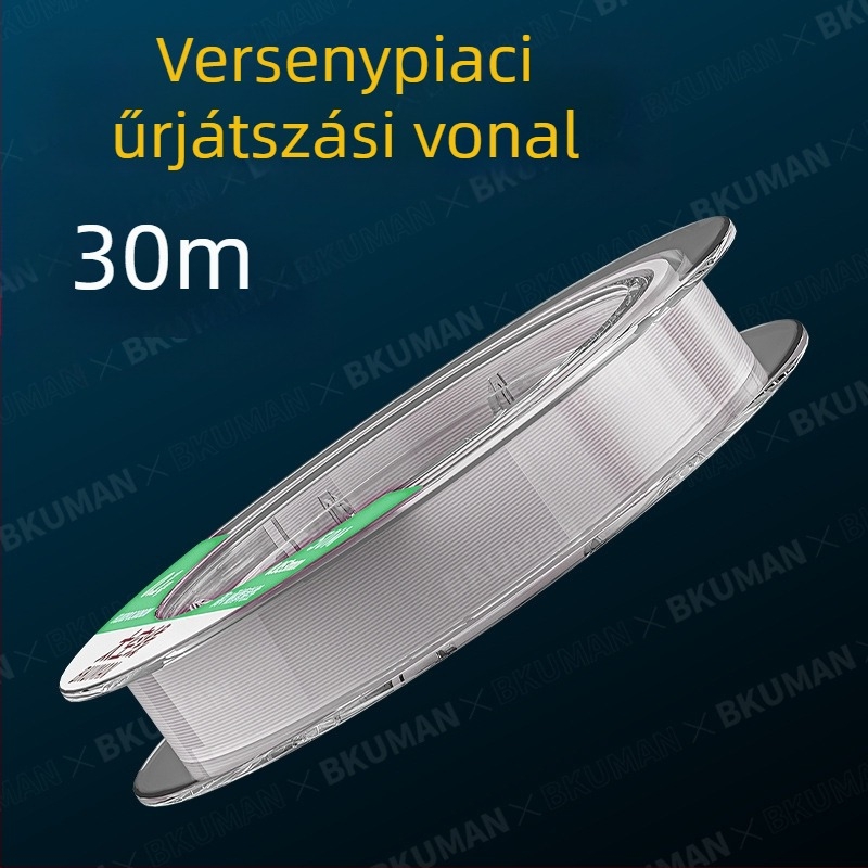 BKUMAN nejlon fő horgász damil, húzóerő 0,5–10 kg, csomagolás 100 darab/doboz, Kína