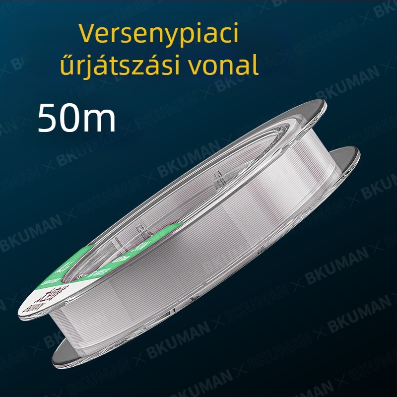 BKUMAN nejlon fő horgász damil, húzóerő 0,5–10 kg, csomagolás 100 darab/doboz, Kína