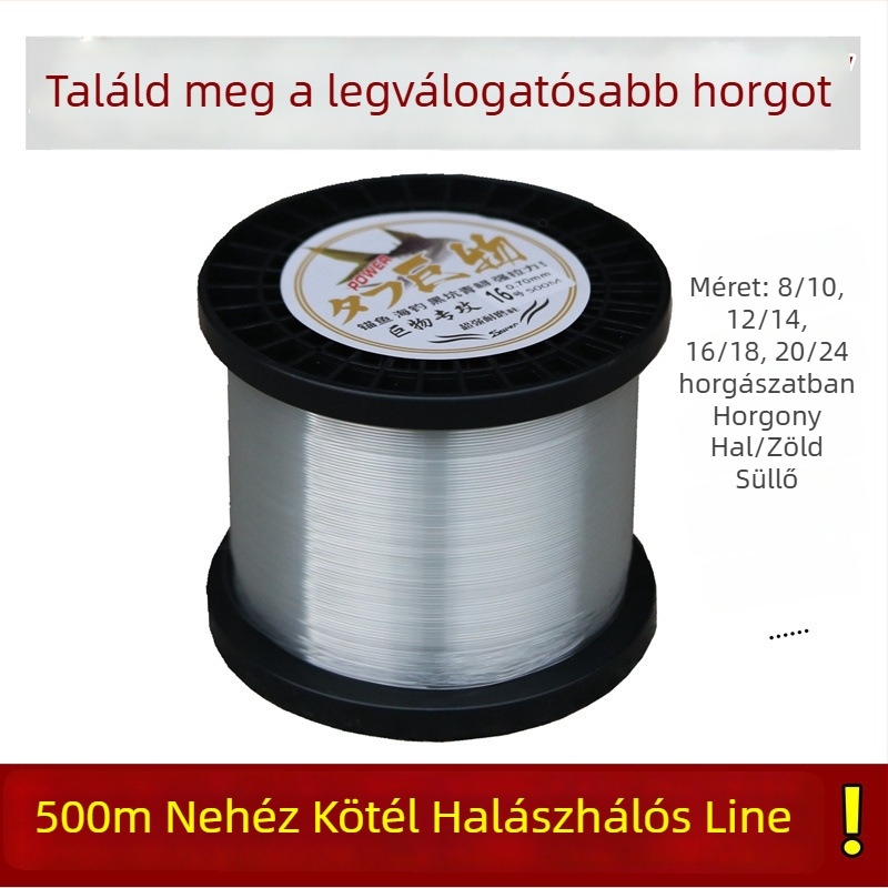 Nylon fő damil horgászathoz