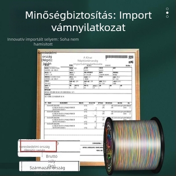 Fő horgász zsinór, PE anyag, erős húzóerő, 100 darabos csomag