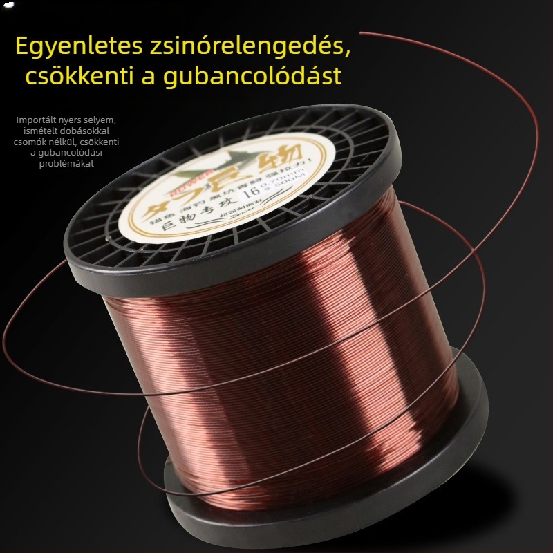 Nagy teherbírású tengeri damil, 0,6–1,0 mm, nylon fő damil nagy példányokhoz