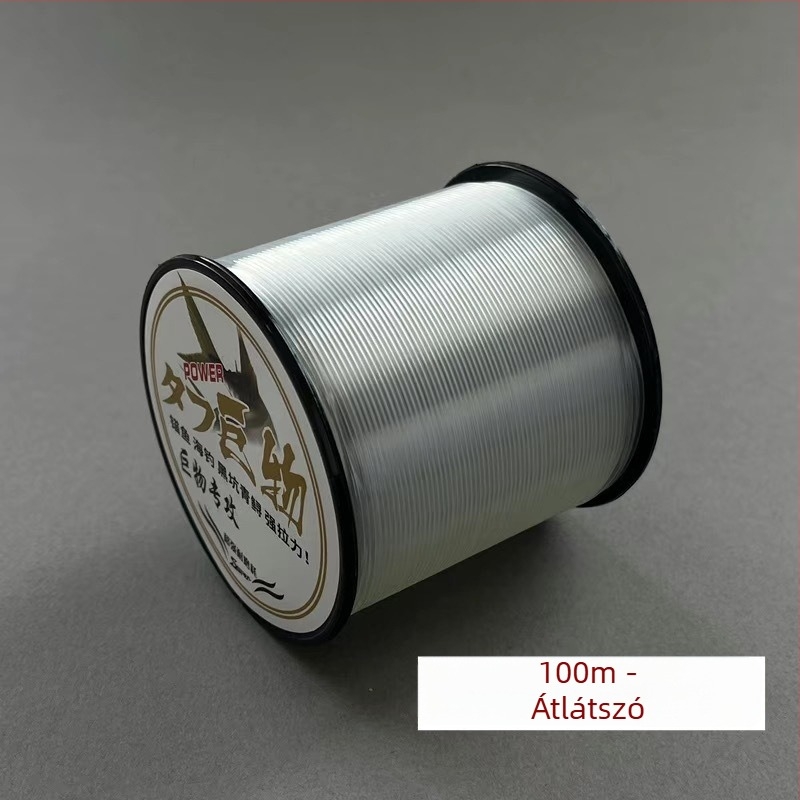 Nagy teherbírású tengeri damil, 0,6–1,0 mm, nylon fő damil nagy példányokhoz