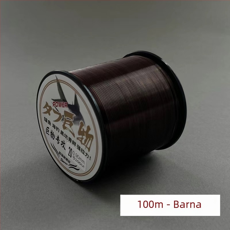 Nagy teherbírású tengeri damil, 0,6–1,0 mm, nylon fő damil nagy példányokhoz