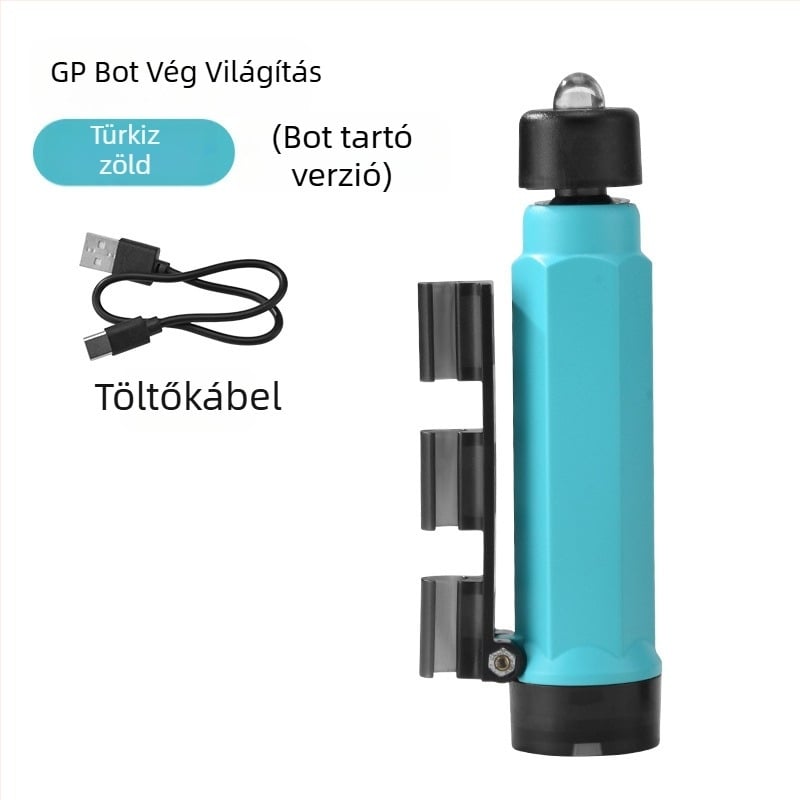 Újratölthető raft horgász fény - LED világítás, műanyag kivitel, hatótávolság 50 m alatt