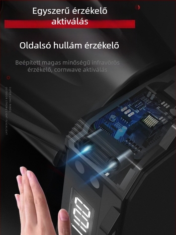 LED fejlámpa, újratölthető, modell B90, 18650-es akkumulátor, fénytávolság ≥500 m, üzemidő 60 h, vízálló