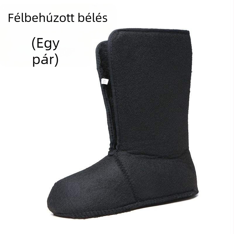 Férfiaknak vízálló esőcsizmák, magas szárú, PU felsőrész, EVA talp, melegen tartanak