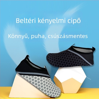 Uniszex folyóparti vízicipő, csúszásmentes, amfíb, gyorsan száradó, lélegző hálós felsőrész, TPR talp