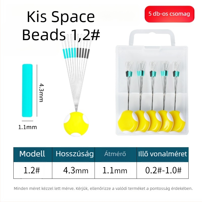 Space Beans horgászfelszerelés, anyag: selyem virág, tömeges csomag, záró kialakítás
