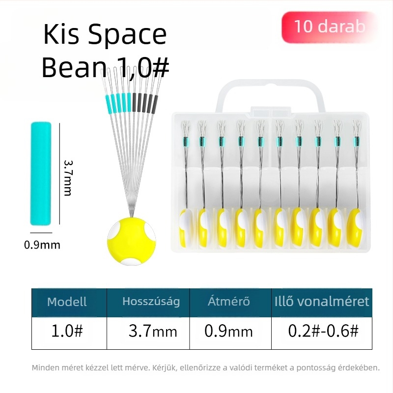 Space Beans horgászfelszerelés, anyag: selyem virág, tömeges csomag, záró kialakítás