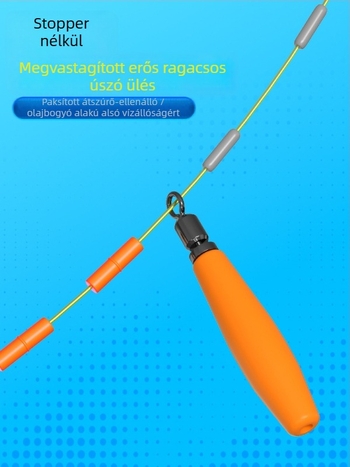 Little Impatiens teljes horgász felszerelés készlet csúszó úszóval és térközi gyöngyökkel a hosszú dobásokhoz