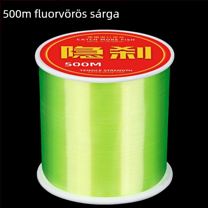 Nylon fő zsinór tengeri horgászathoz, 500 m