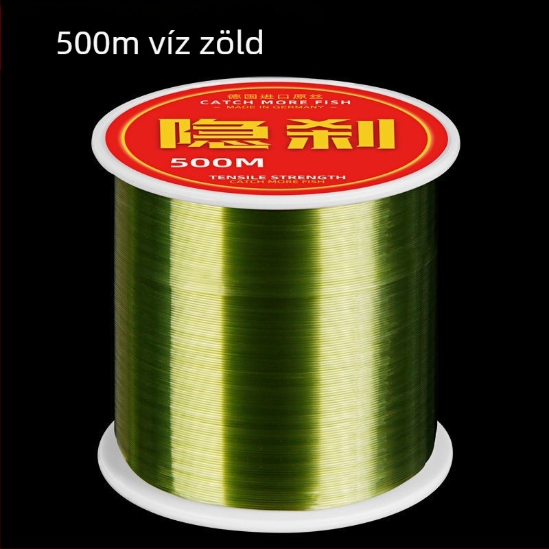 Nylon fő zsinór tengeri horgászathoz, 500 m