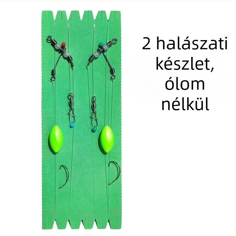 Kite horgász készlet nylon damillal — fordított horgászkészlet, kiegészítők, alkalmas folyókra, tavakra és tározókra