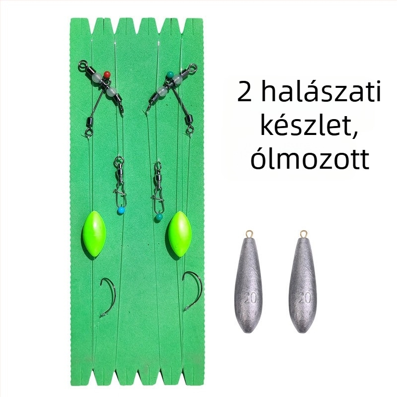 Kite horgász készlet nylon damillal — fordított horgászkészlet, kiegészítők, alkalmas folyókra, tavakra és tározókra