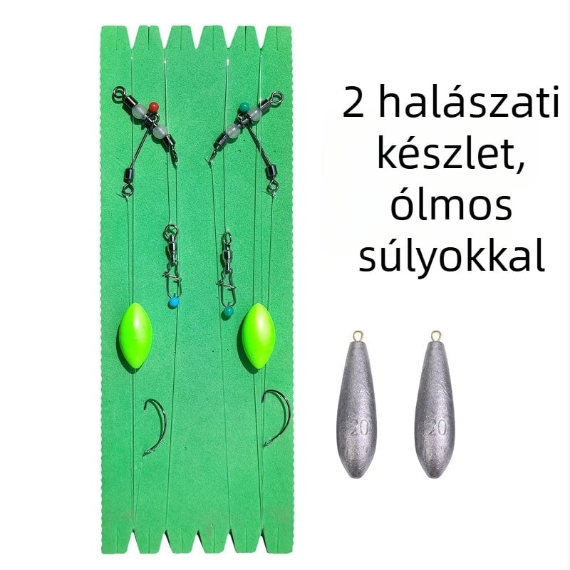 Kite horgász készlet nylon damillal — fordított horgászkészlet, kiegészítők, alkalmas folyókra, tavakra és tározókra
