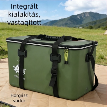 Egyszerűen öntött, egy darabból álló élőhalas kád, nagy méret, hosszított kivitel, integrált megerősített dizájn, vastagodott változat