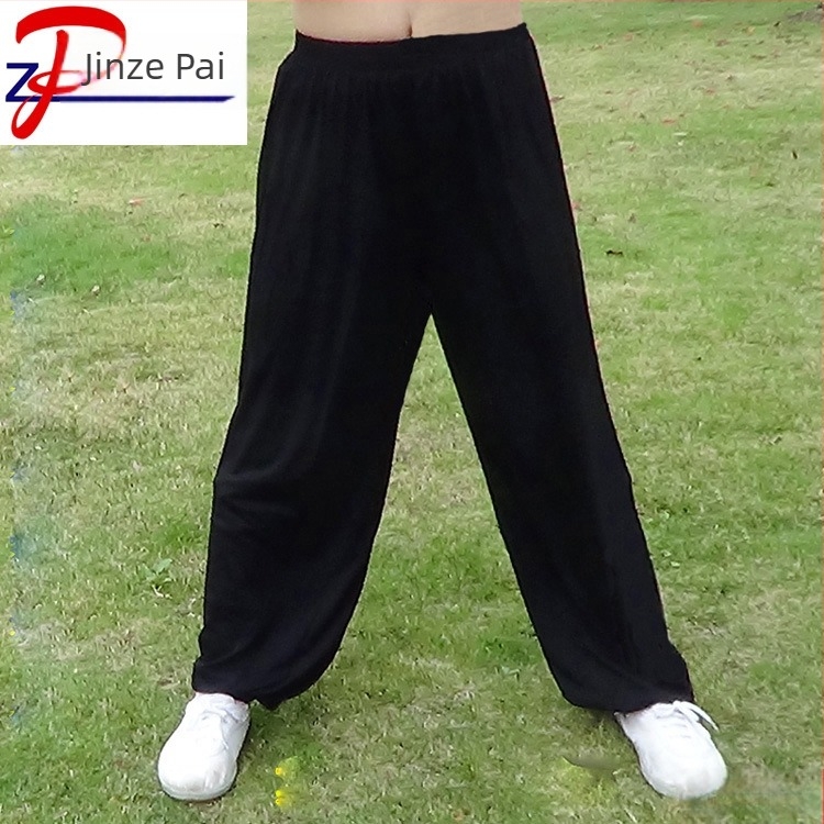 Nyári gyermekeknek szánt Tai Chi és Kung Fu gyakorló nadrág Modal anyagból, nagy rugalmasságú, fiúknak és lányoknak