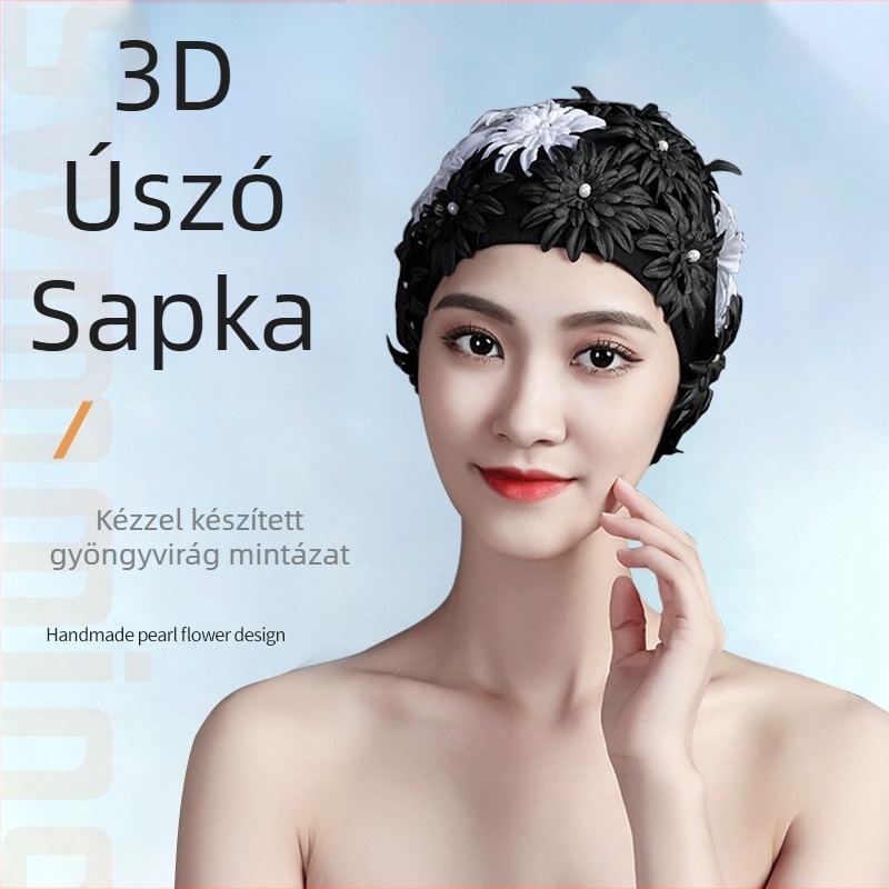 Női úszósapka – Furui Road, textil, egyszínű minta, felnőtt, úszáshoz