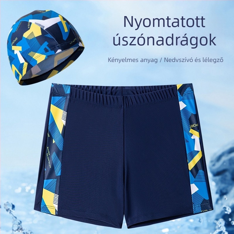 Autonomy Gyerek úszónadrág Cartoon nyomtatás, poliészter anyag, stílus Briefs, 4–12 éveseknek