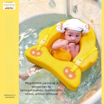 Baba úszógyűrű, mintás felülettel, márka Love Swimming Duck, gyerekeknek, medencés és családi úszáshoz